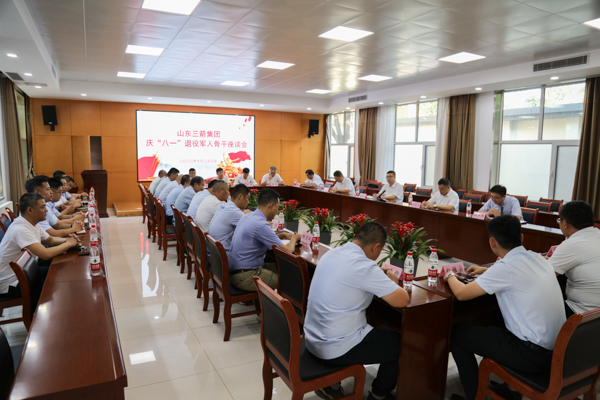 三箭集團(tuán)召開慶?！鞍艘弧苯ㄜ姽?jié)退役軍人骨干座談會